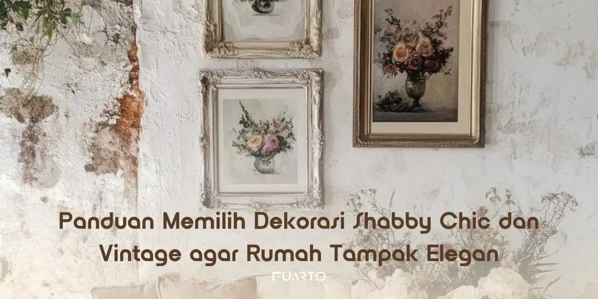 Panduan Memilih Dekorasi Shabby Chic dan Vintage agar Rumah Tampak Elegan