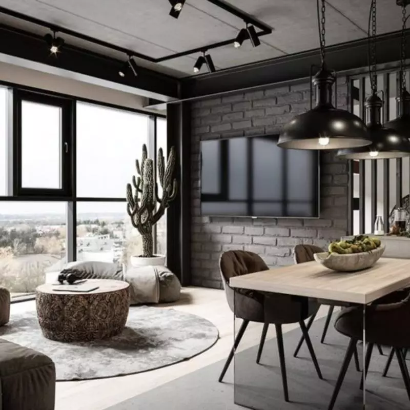 3. Industrial Modern