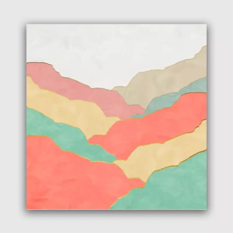 3. Tema Abstrak Warna Pastel