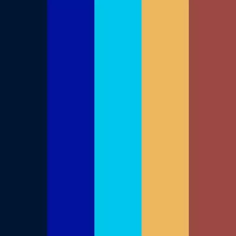 Palet Warna dalam Dekorasi Egyptian
