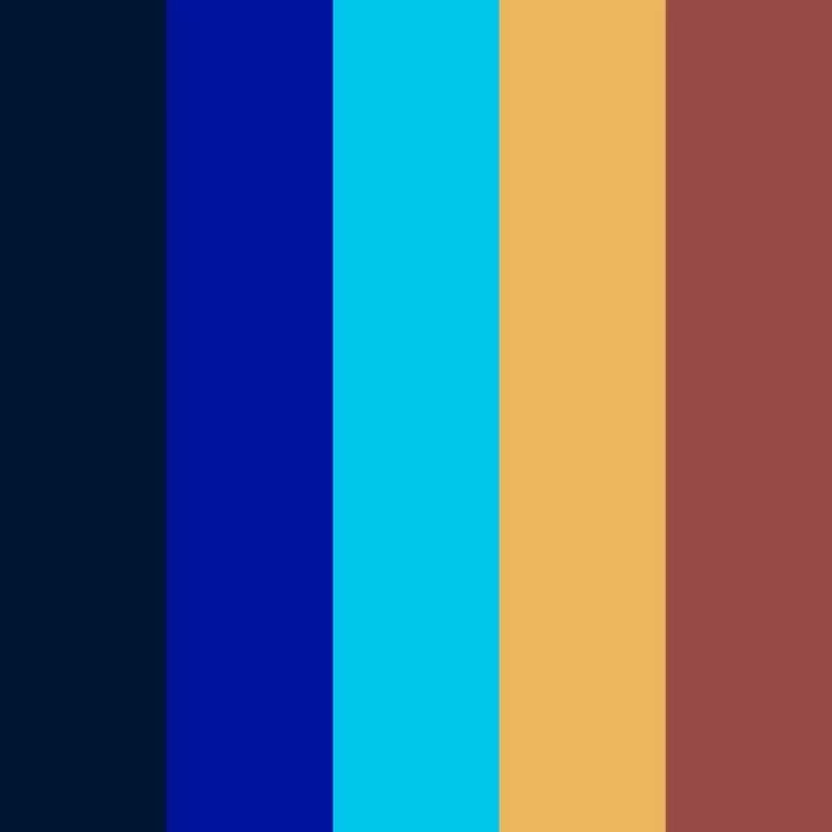 Palet Warna dalam Dekorasi Egyptian
