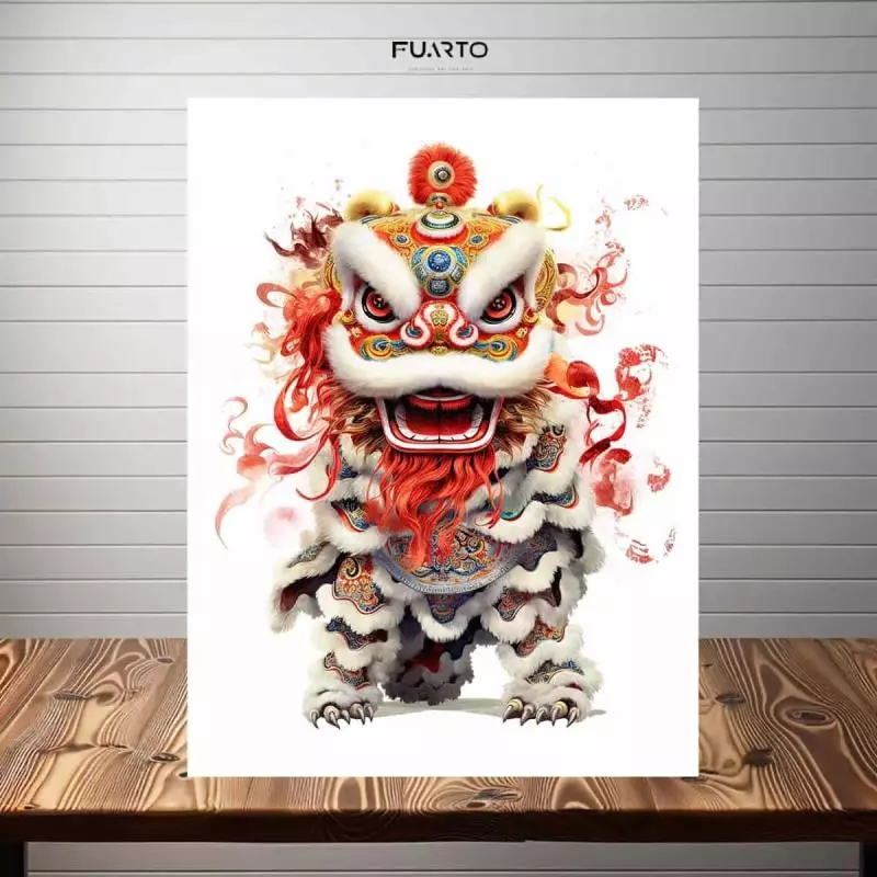 1. Walldecor Imlek Barongsai 