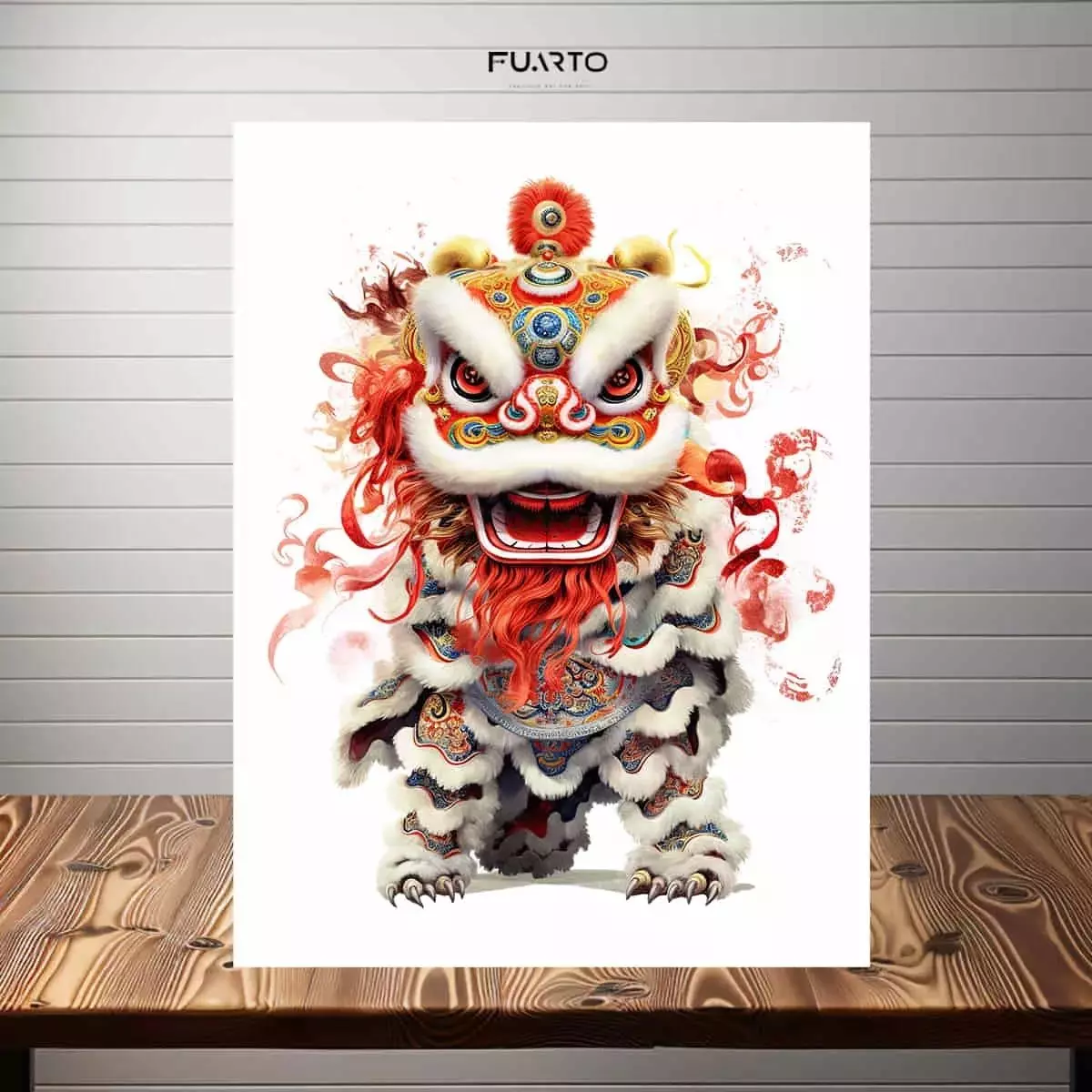 1. Walldecor Imlek Barongsai 