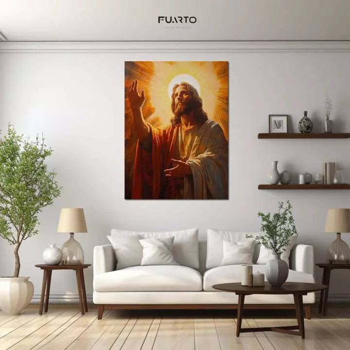 Wall Decor Kayu Gambar Jesus