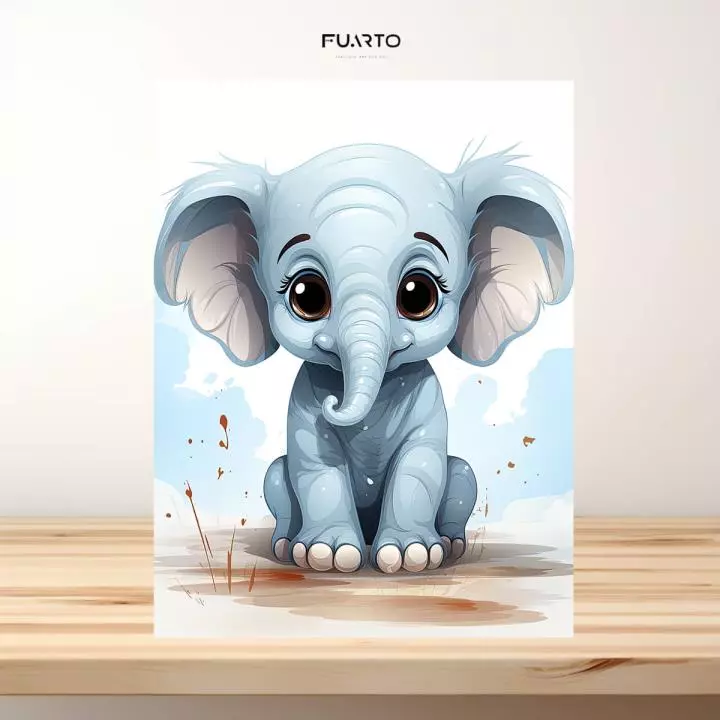 Wall Decor Gambar Gajah