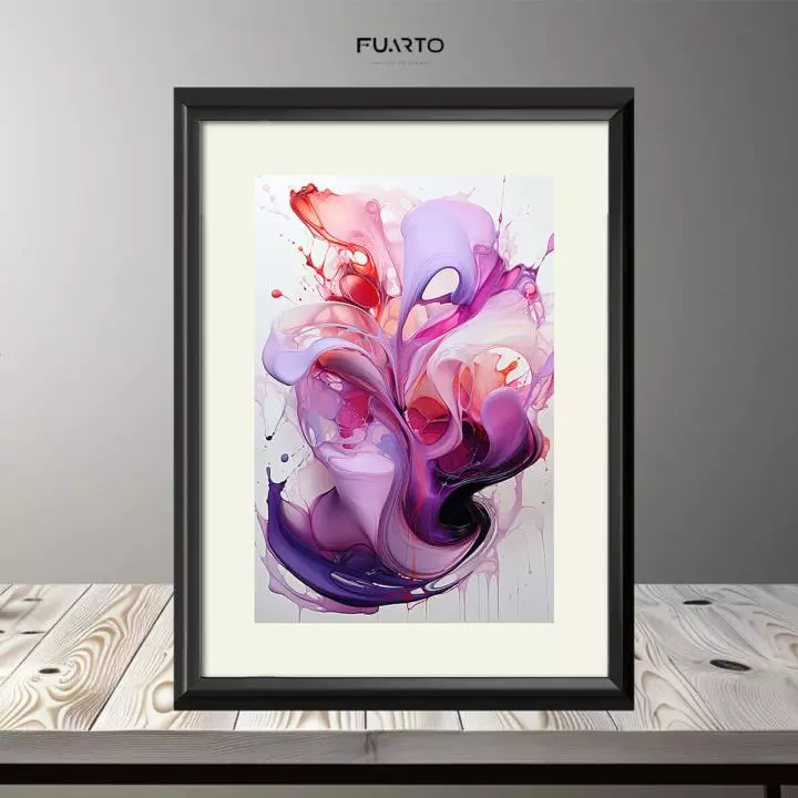 Wall Decor Abstrak Inner Frame