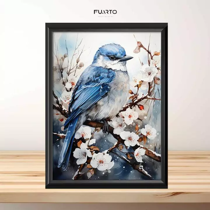 Wall Decor Burung Frame