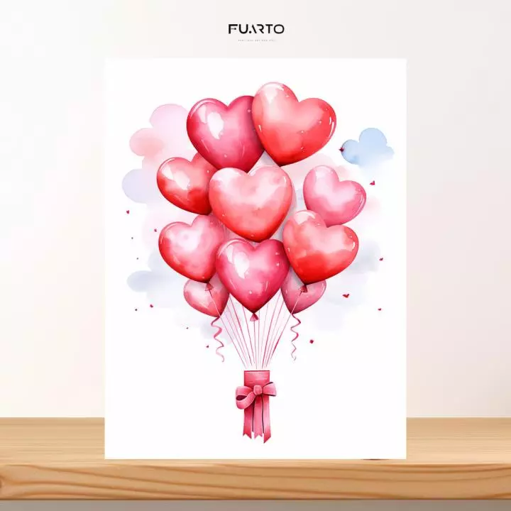 Pajangan Dinding Valentine