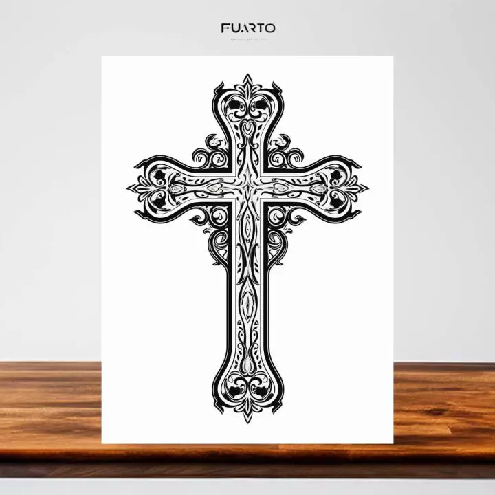 Wall Decor Lambang Salib