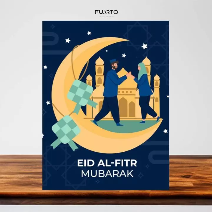 Wall Decor Kayu Idul Fitri