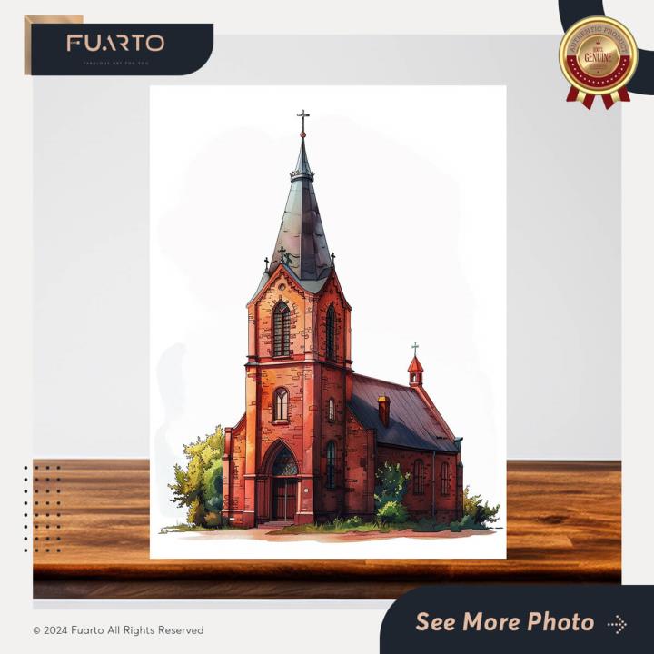 Hiasan Dinding Kayu Gereja
