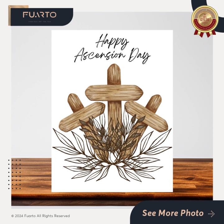 Hiasan Dinding Kayu Gambar Salib