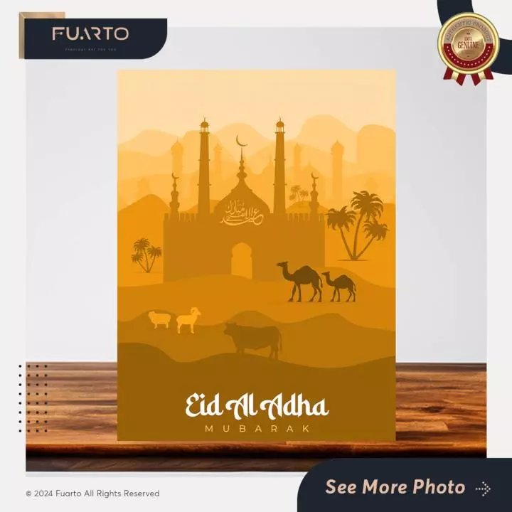 Hiasan Dinding Eid Adha