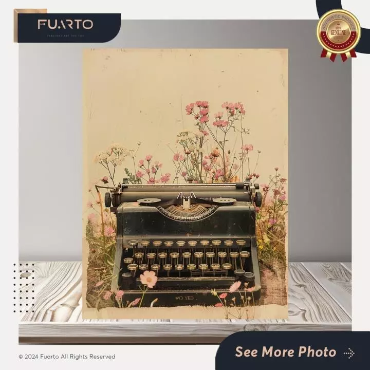 Wall Decor Mesin Ketik